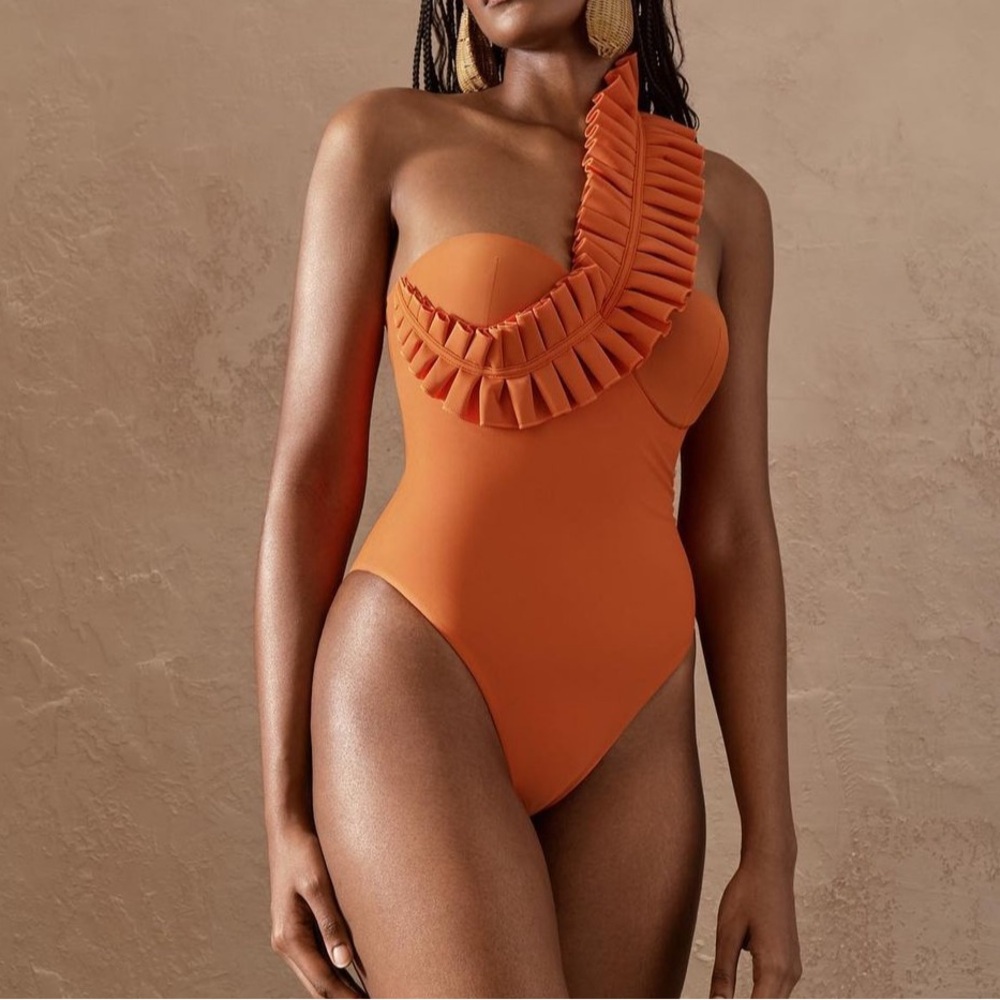 Orange one piece